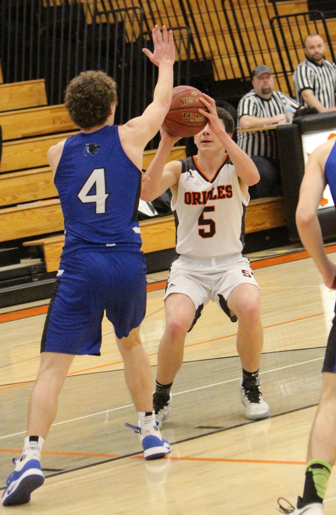 Saint Croix Central at Stanley-Boyd boys basketball 2-15-20